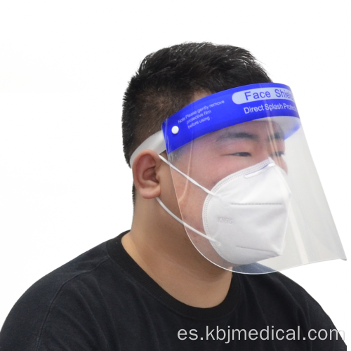 Protector facial a prueba de polvo desechable